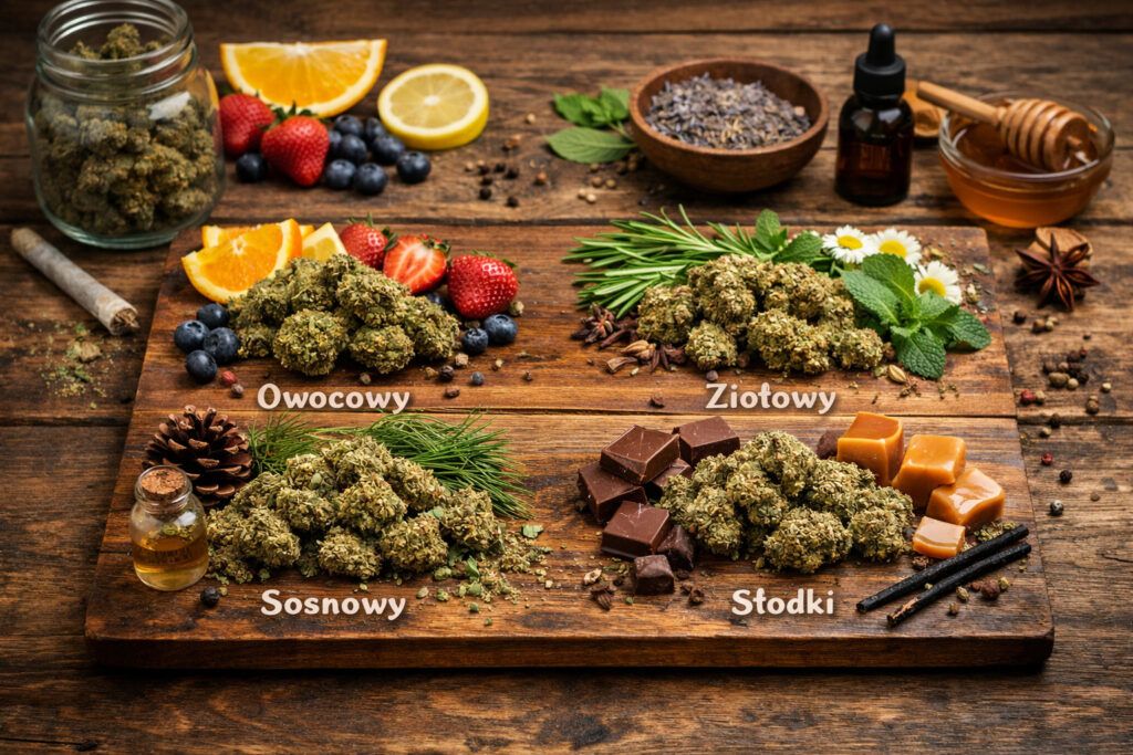 Najpopularniejsze profile terpenowe odmian marihuany