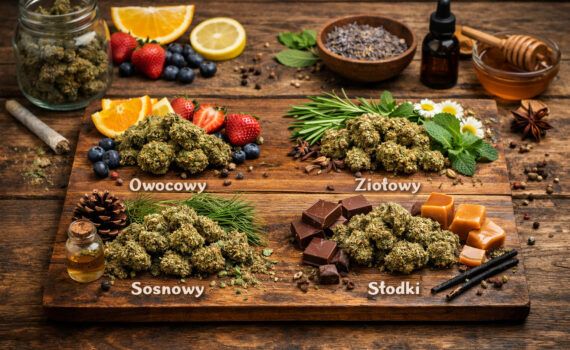 Najpopularniejsze profile terpenowe odmian marihuany